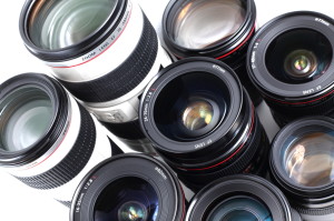 Lenses (Modern hi-end professional photographic equipment - lens